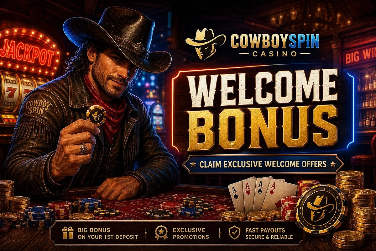 Cowboyspin VIP Welcome