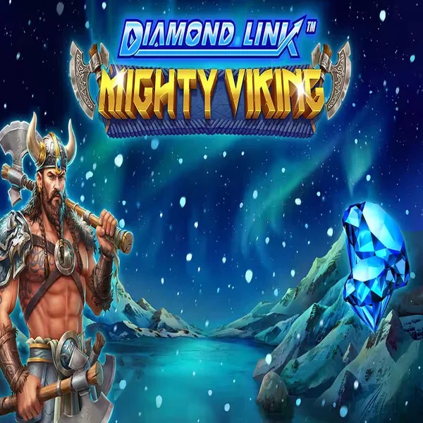 Diamond Link Mighty Viking slot icon by Greentube, available at Cowboy Spin Casino