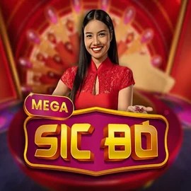 Official Live Casino logo: Mega Sic Bo by Pragmatic Play at Cowboy Spin Casino