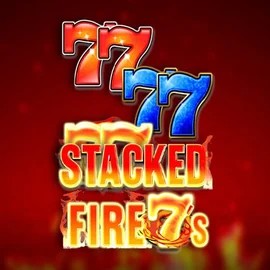Stacked Fire 7s logo – Slots by Inspired Gaming at Cowboy Spin Casino