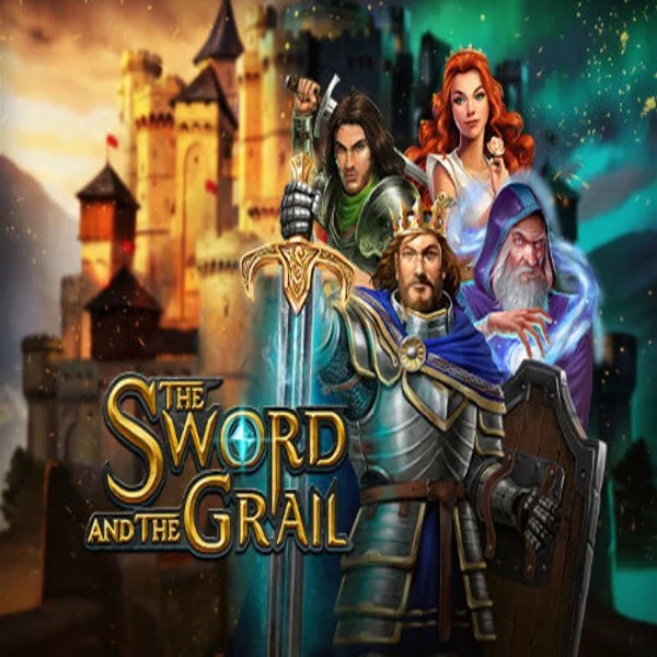 The Sword and the Grail by Play'n GO, showcased at cowboyspincasino.ca – game logo