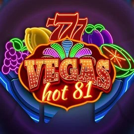 Vegas Hot 81 slot logo by Wazdan at Cowboy Spin Casino